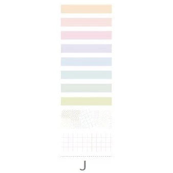 Washi tape - set of 10 rolls