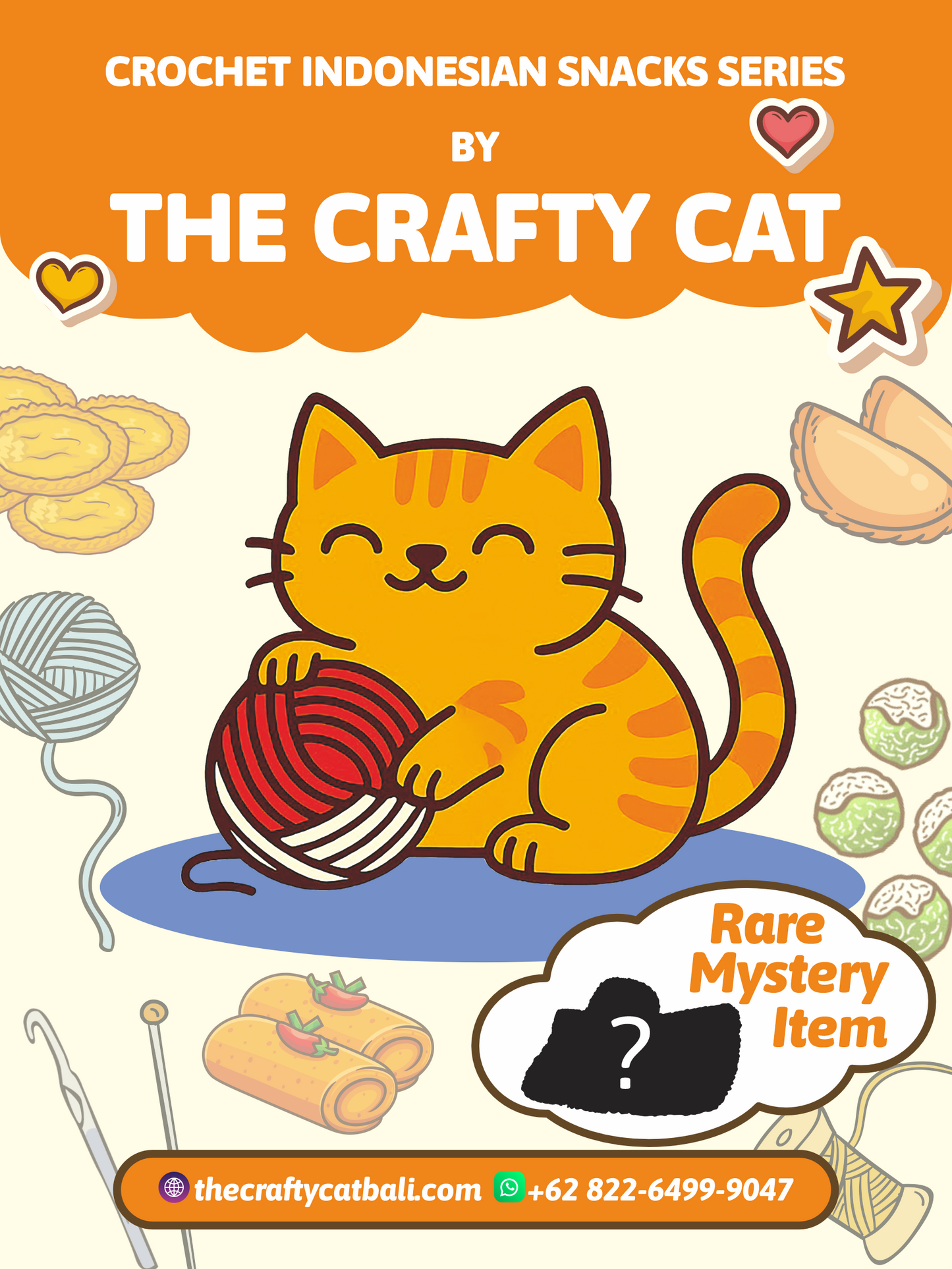 Blind Bag: Crochet Traditional Indonesian Snacks Series