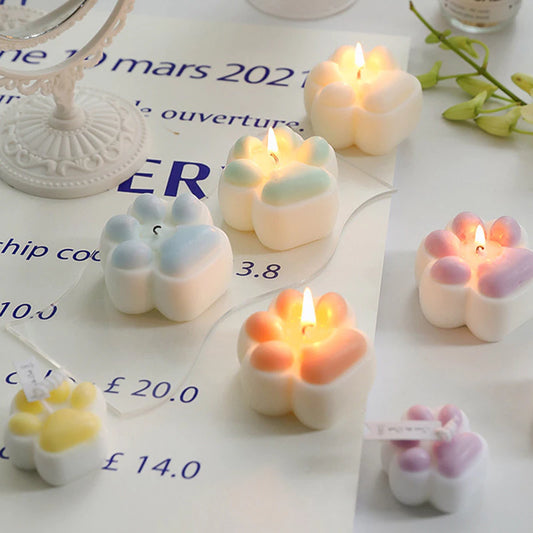 Tealight candle bentuk paw