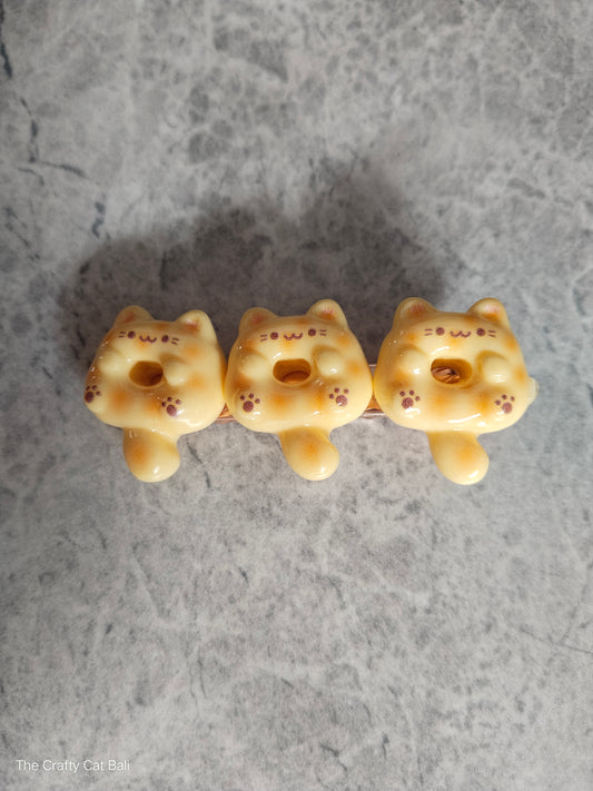 Donut Cat Hair Clips