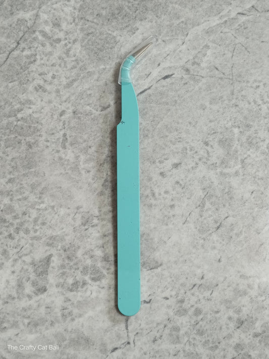 Pinset / tweezer for scrapbooking, beads, glitter, eyelashes, etc.