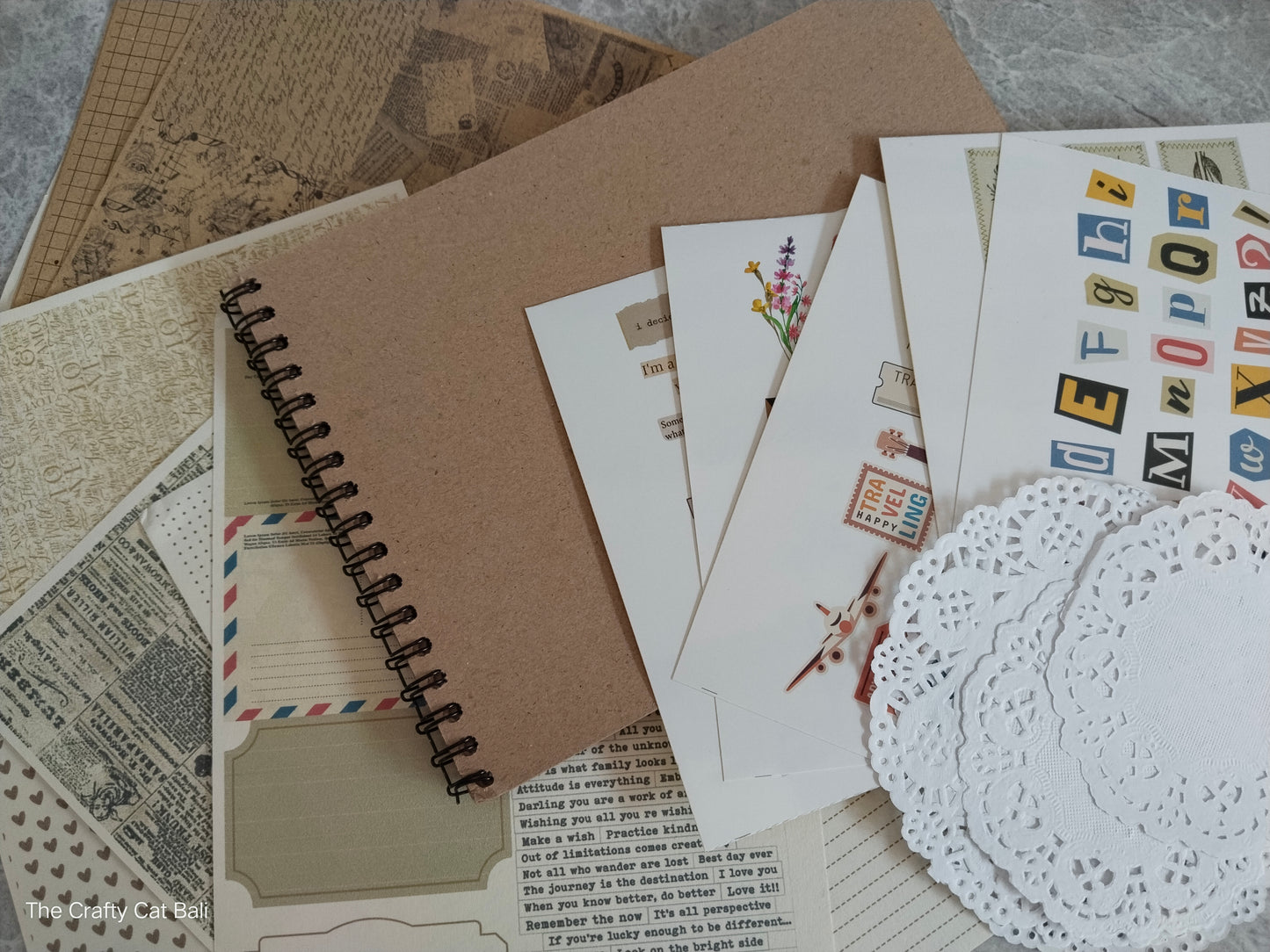 Scrapbooking starter kit