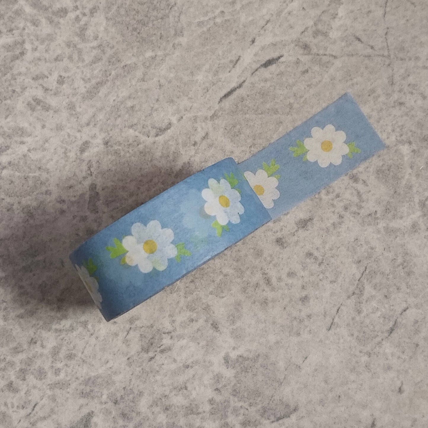 Washi tape - blue flower