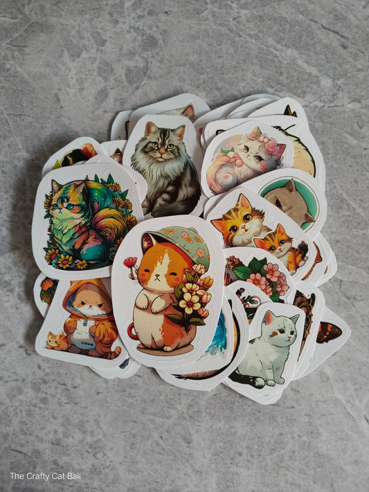 Sticker pack - Aesthetic Cats