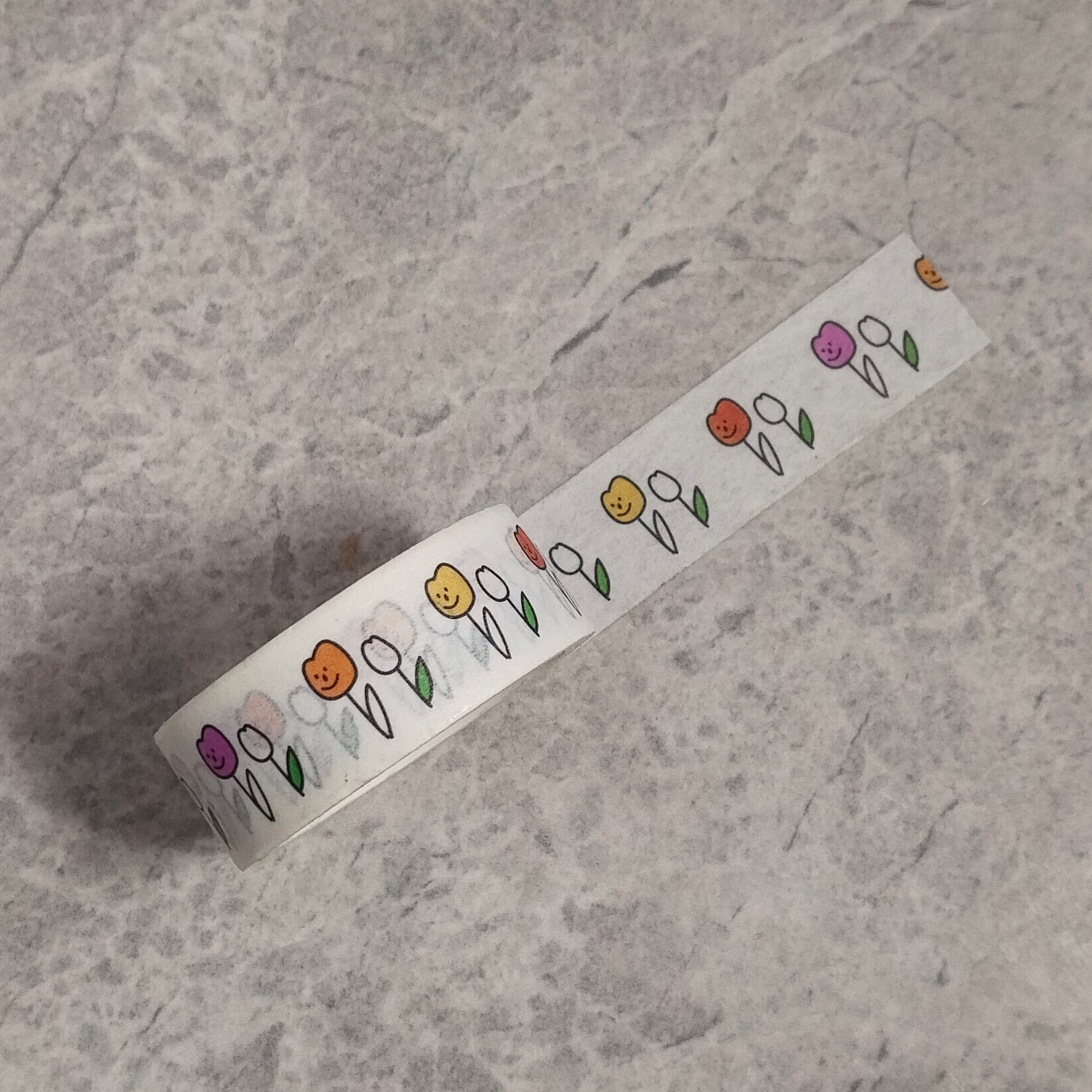 Washi tape - tulips