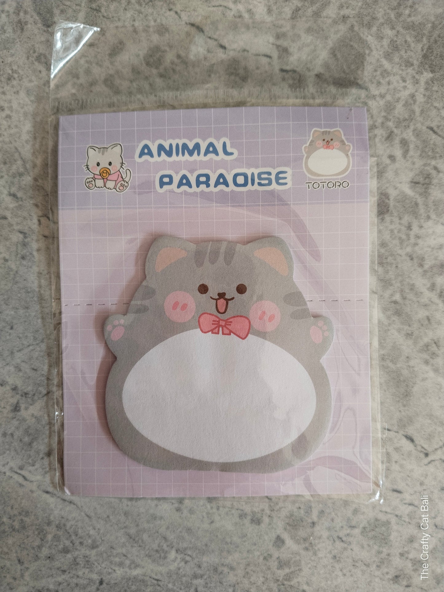 Mini Sticky Note Animal - Random
