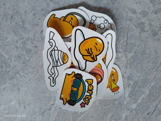 Sticker pack - Gudetama
