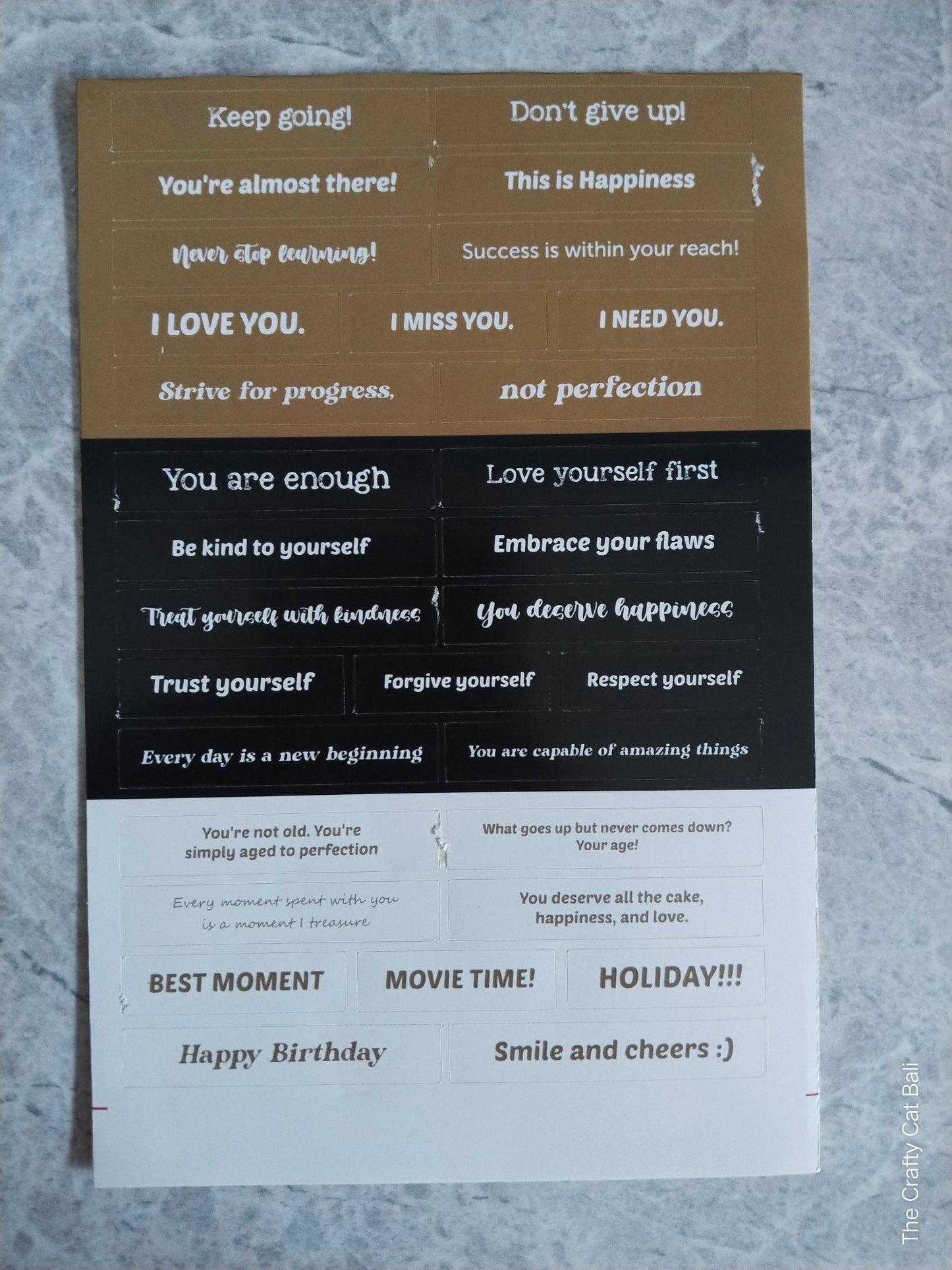 Quote Stickers