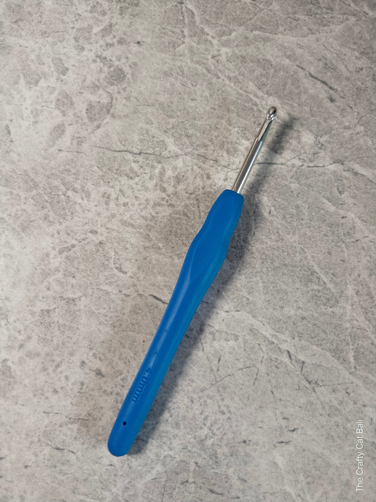 Aluminum Hooks with Soft Grip Handle - size 4.0 mm