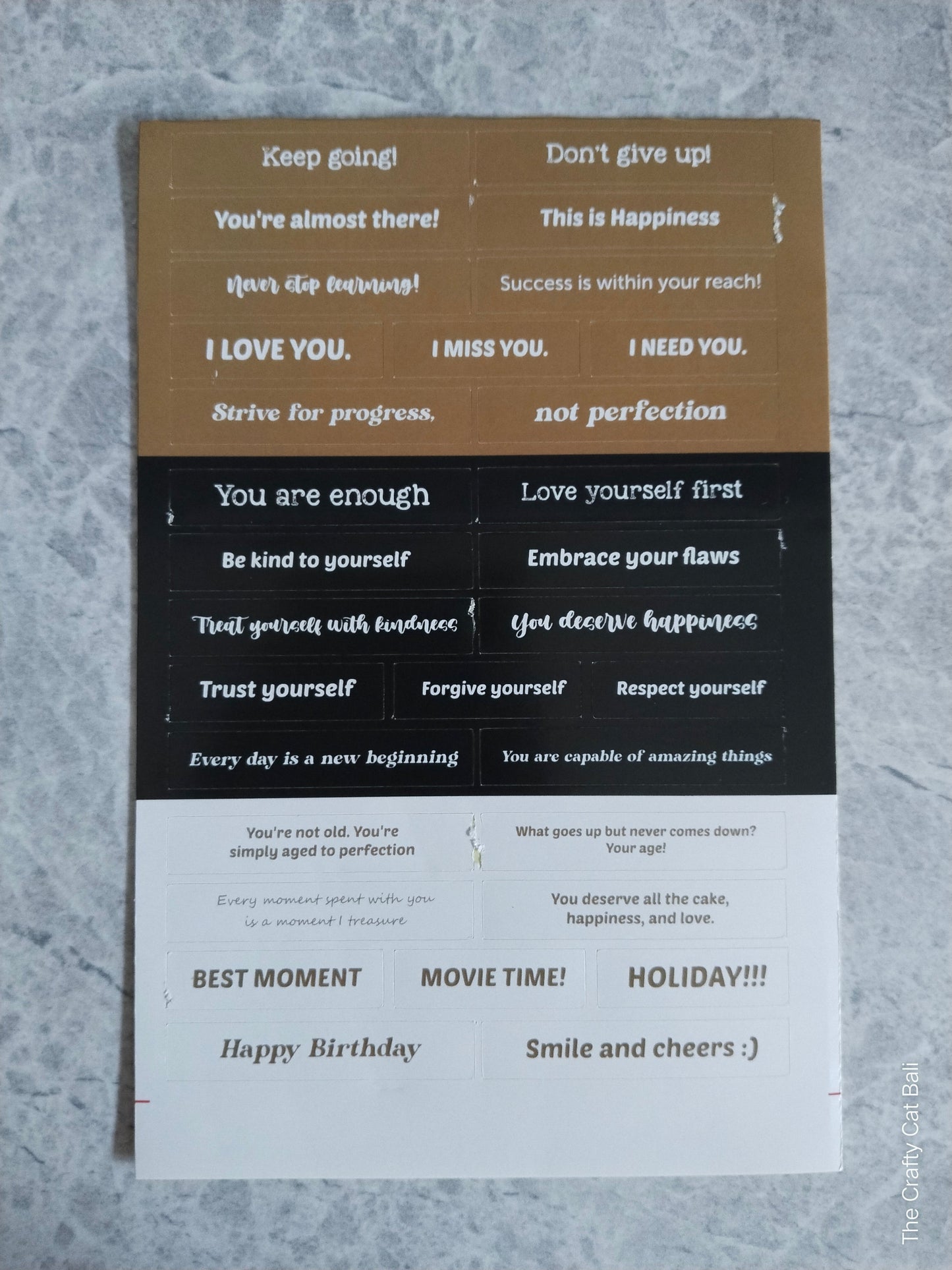 Quote Stickers