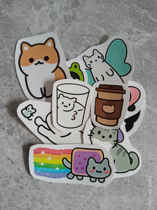 Sticker pack - Cat Cafe