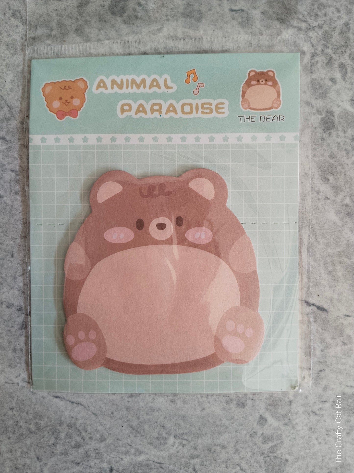 Mini Sticky Note Animal - Random
