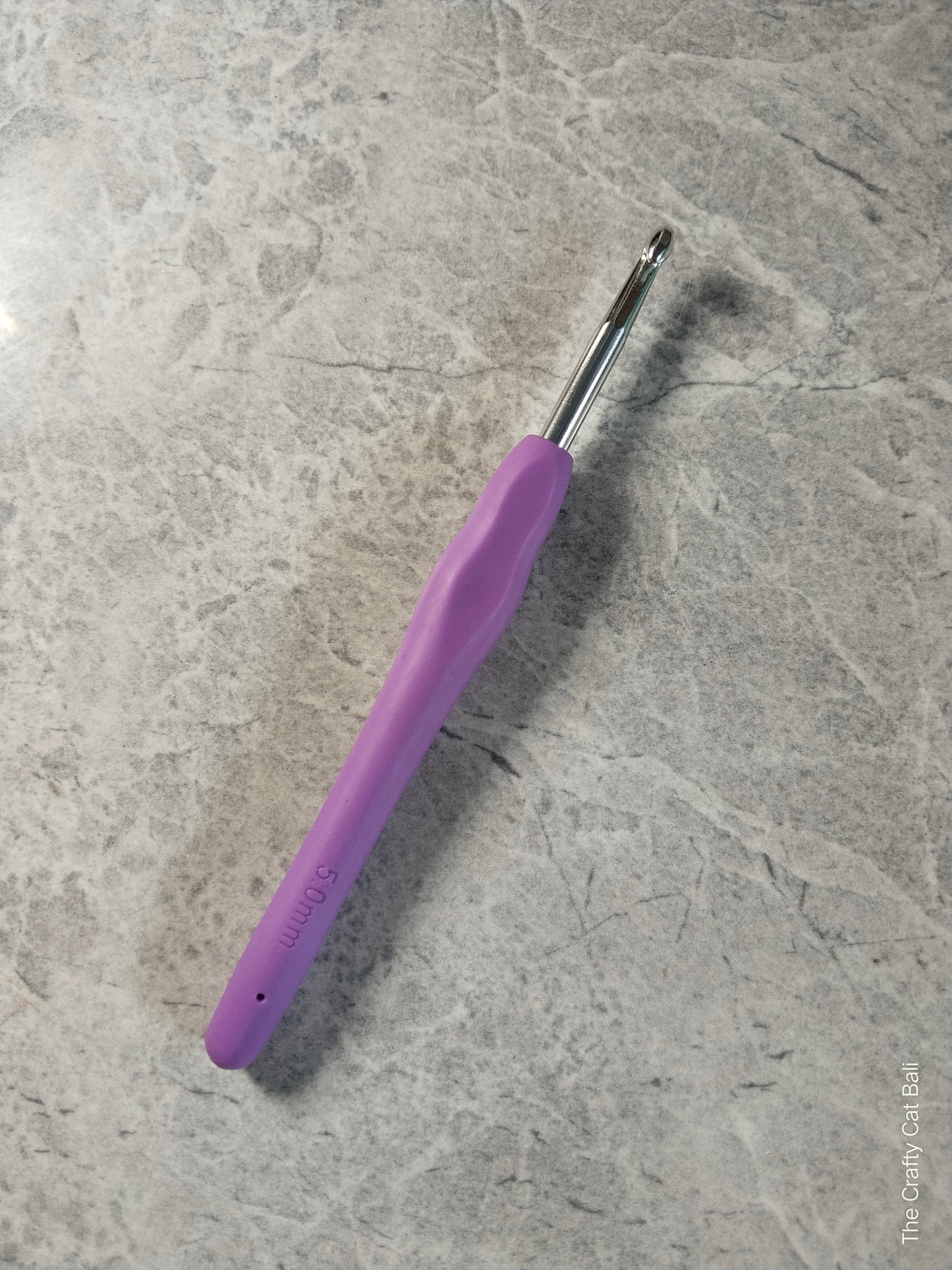 Aluminum Hooks with Soft Grip Handle - size 5.0 mm