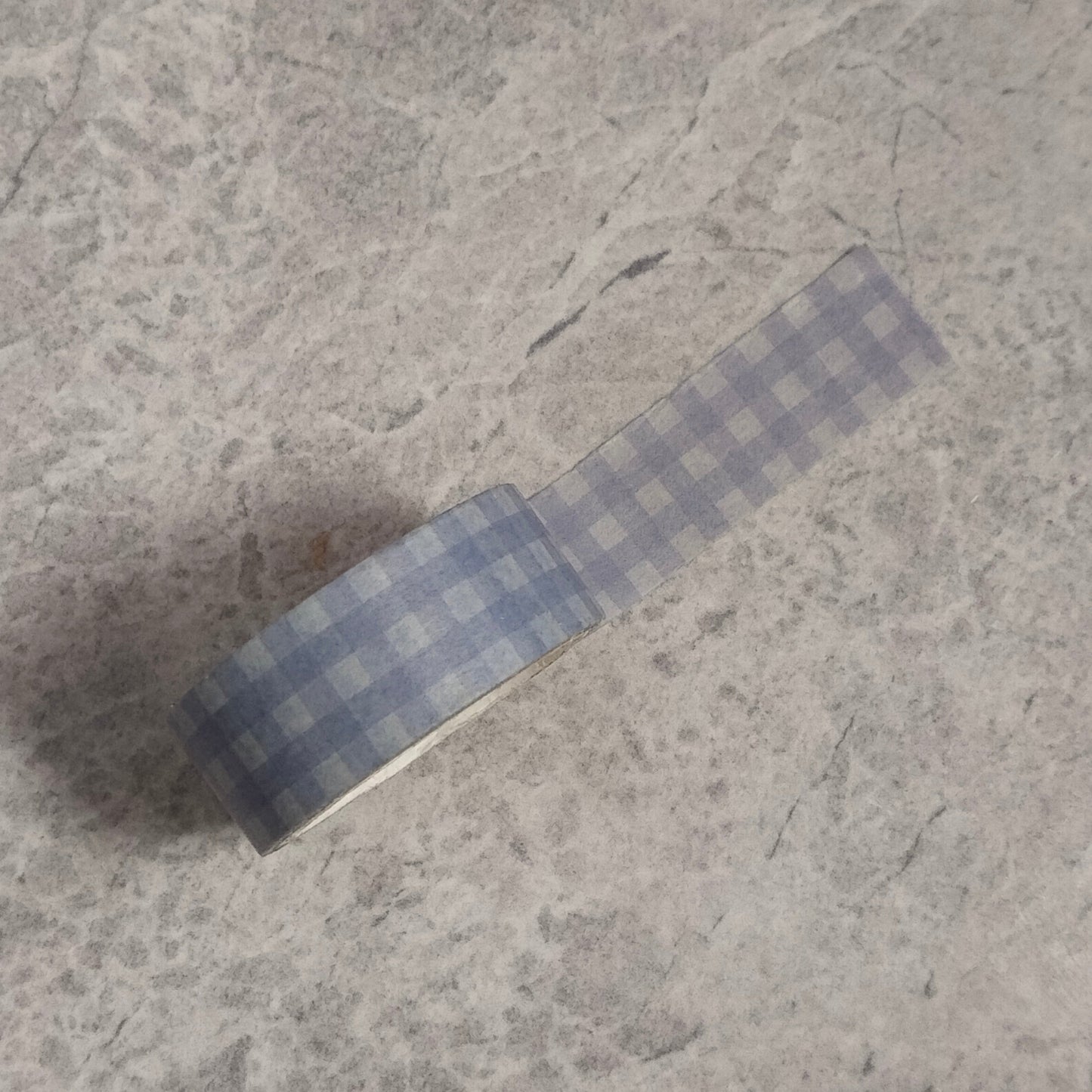 Washi tape - blue gingham