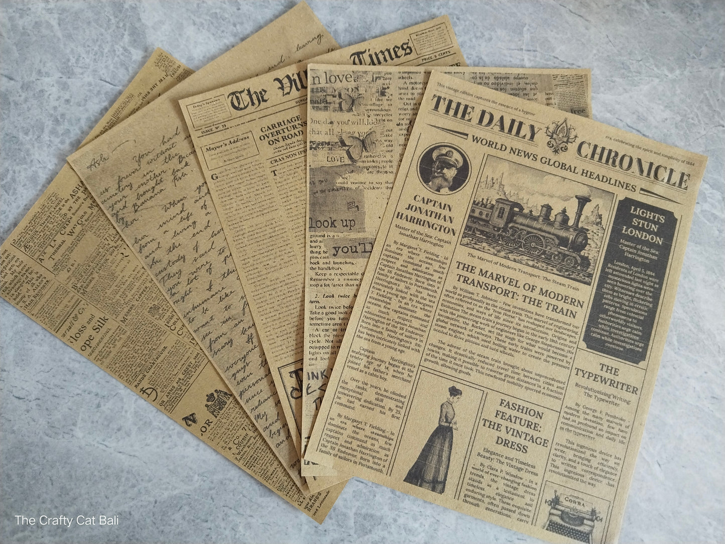Vintage Papers Set