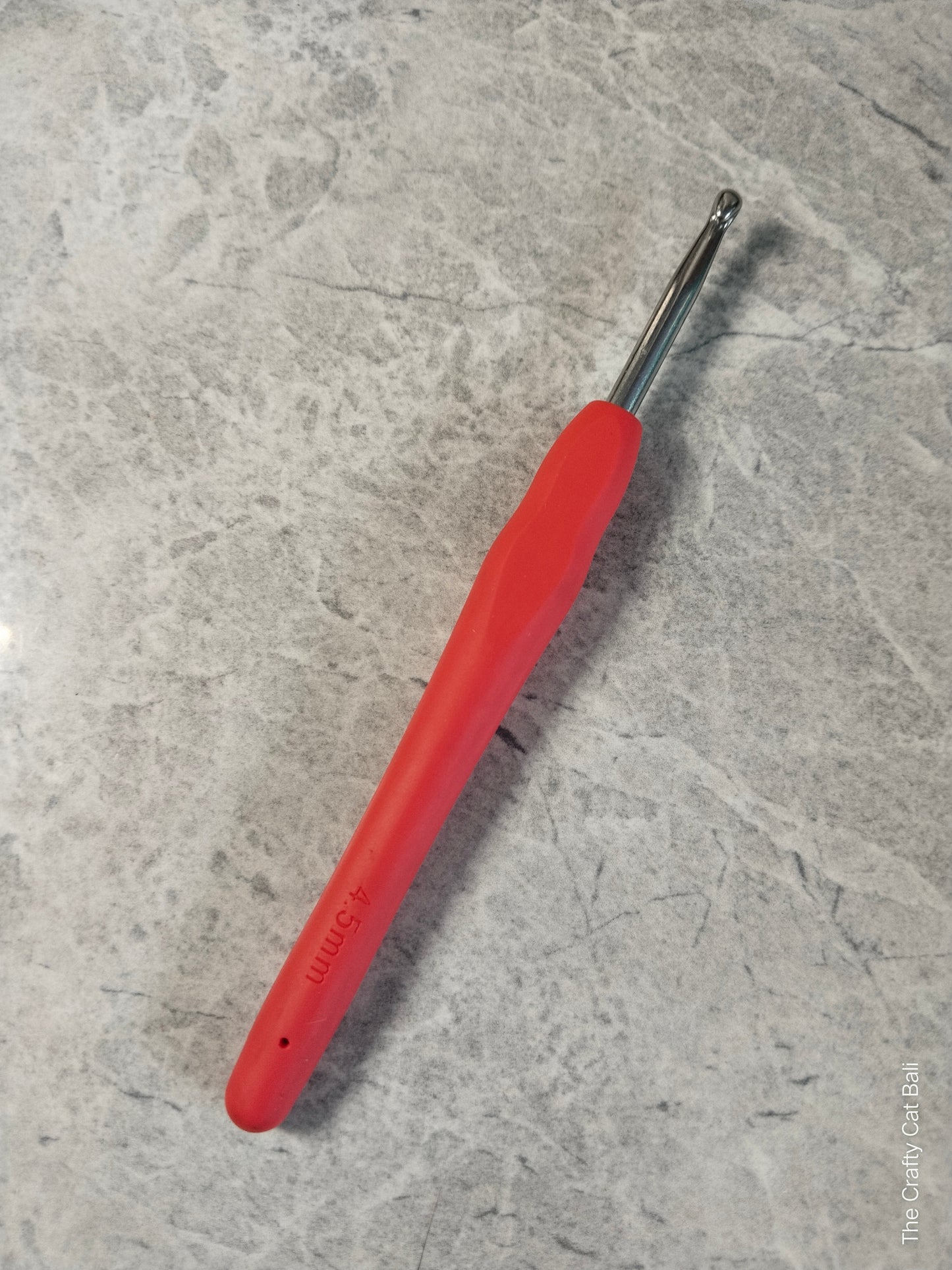 Aluminum Hooks with Soft Grip Handle - size 4.5 mm